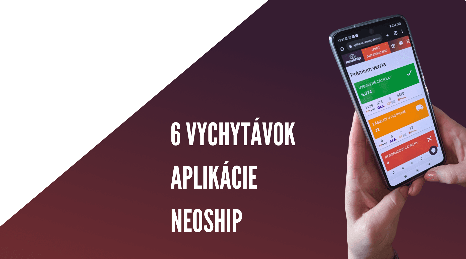 6 vychytávok aplikácie Neoship, ktoré vám uľahčia expedíciu v eshope