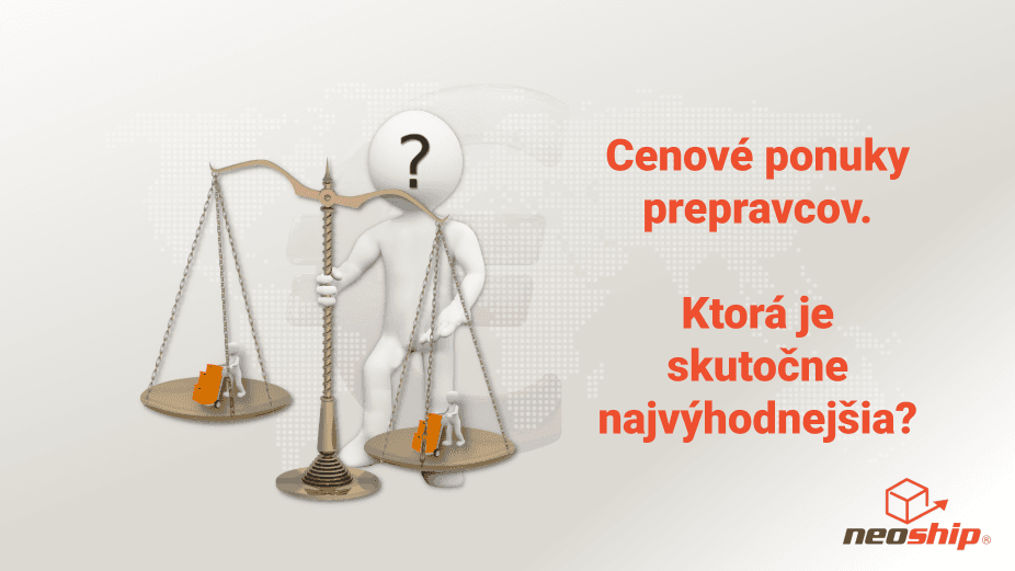 Cenové ponuky prepravcov. Ktorá je skutočne najvýhodnejšia?