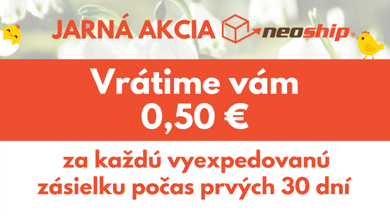 Veľká jarná akcia Neoshipu
