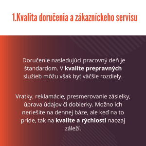 #3 Vzdelávačka s Neoshipom: 4 dôvody, prečo porovnávať iba cenu nestačí