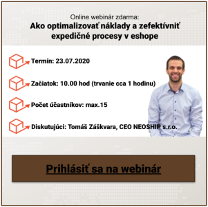 Exkluzívne letné webináre o expedovaní ZDARMA – s Neoshipom